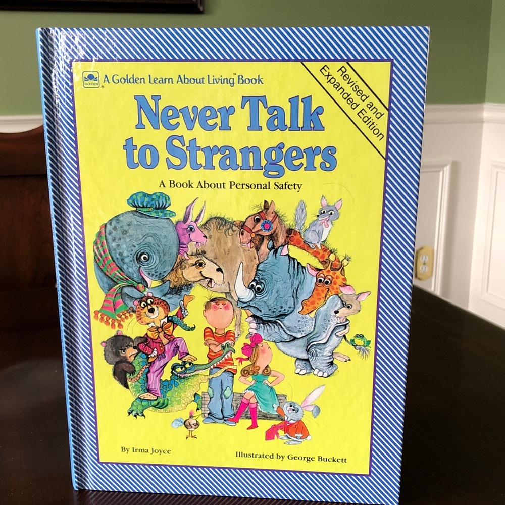 Never Talk to Strangers Book
